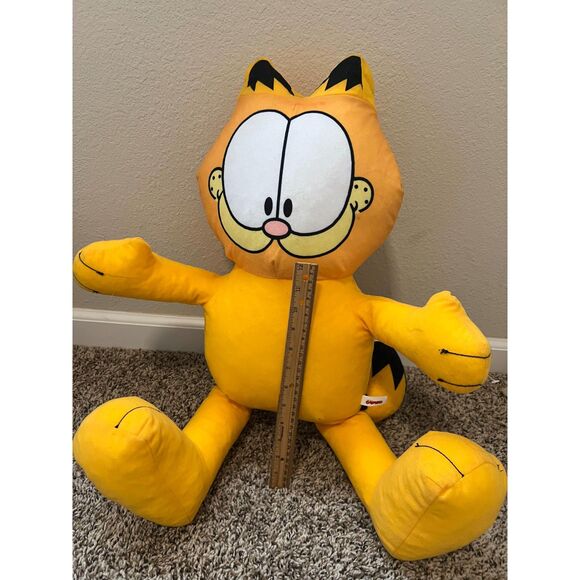 Toy Factory 12" Garfield Orange Cat Plush Toy Stuffed Cartoon Cat - Picture 2 of 6